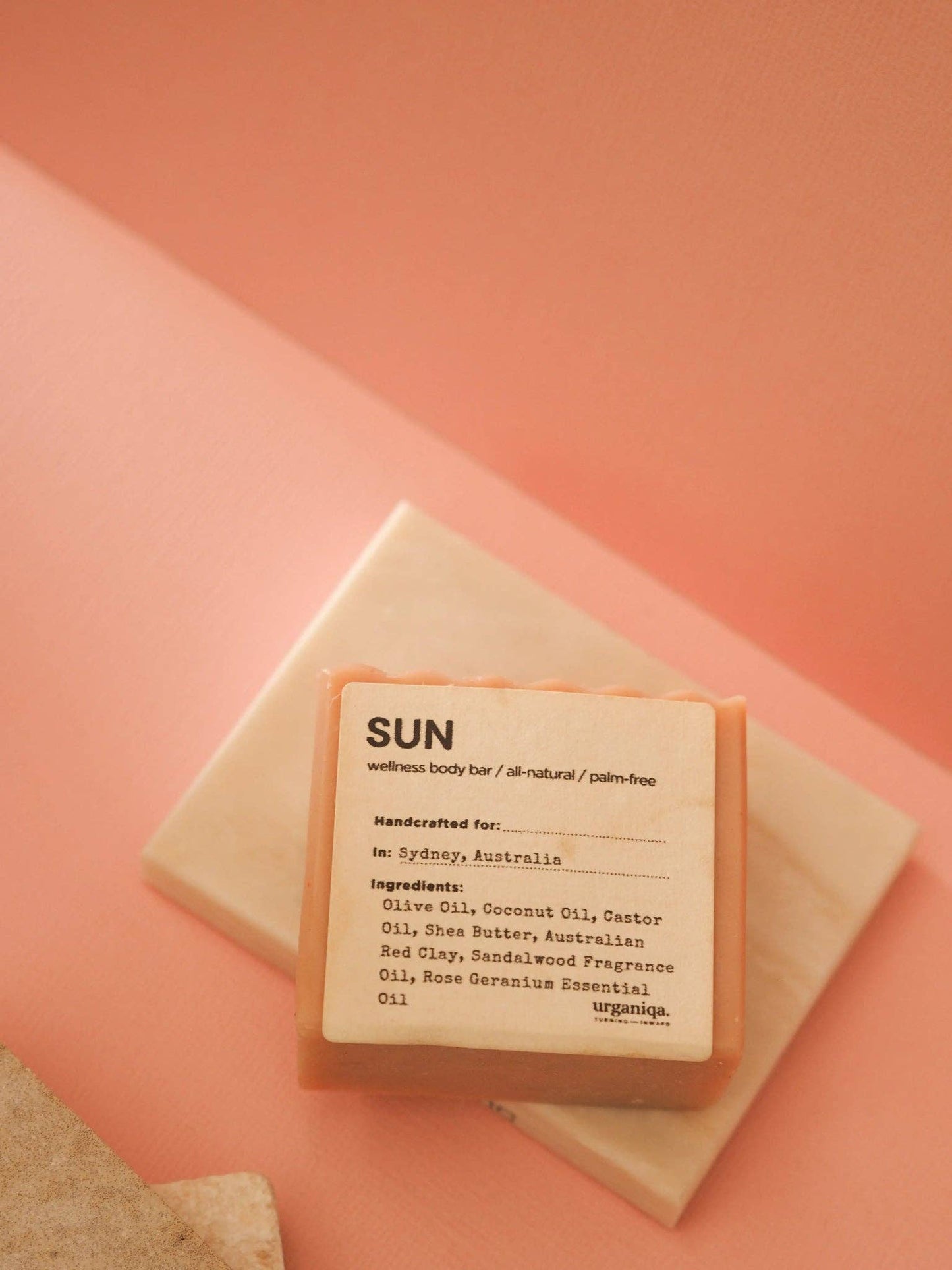 Sun Natural Naked Soap Palm-free & Cruelty-free | Guapa Collection