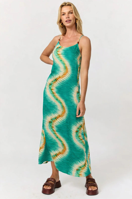 December - Gisele Midi Dress - Oasis