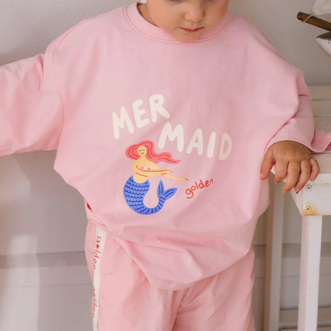 Mermaid Mid Sleeve Tee