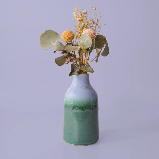 Odessa Ceramic Vase - Ocean Jasper