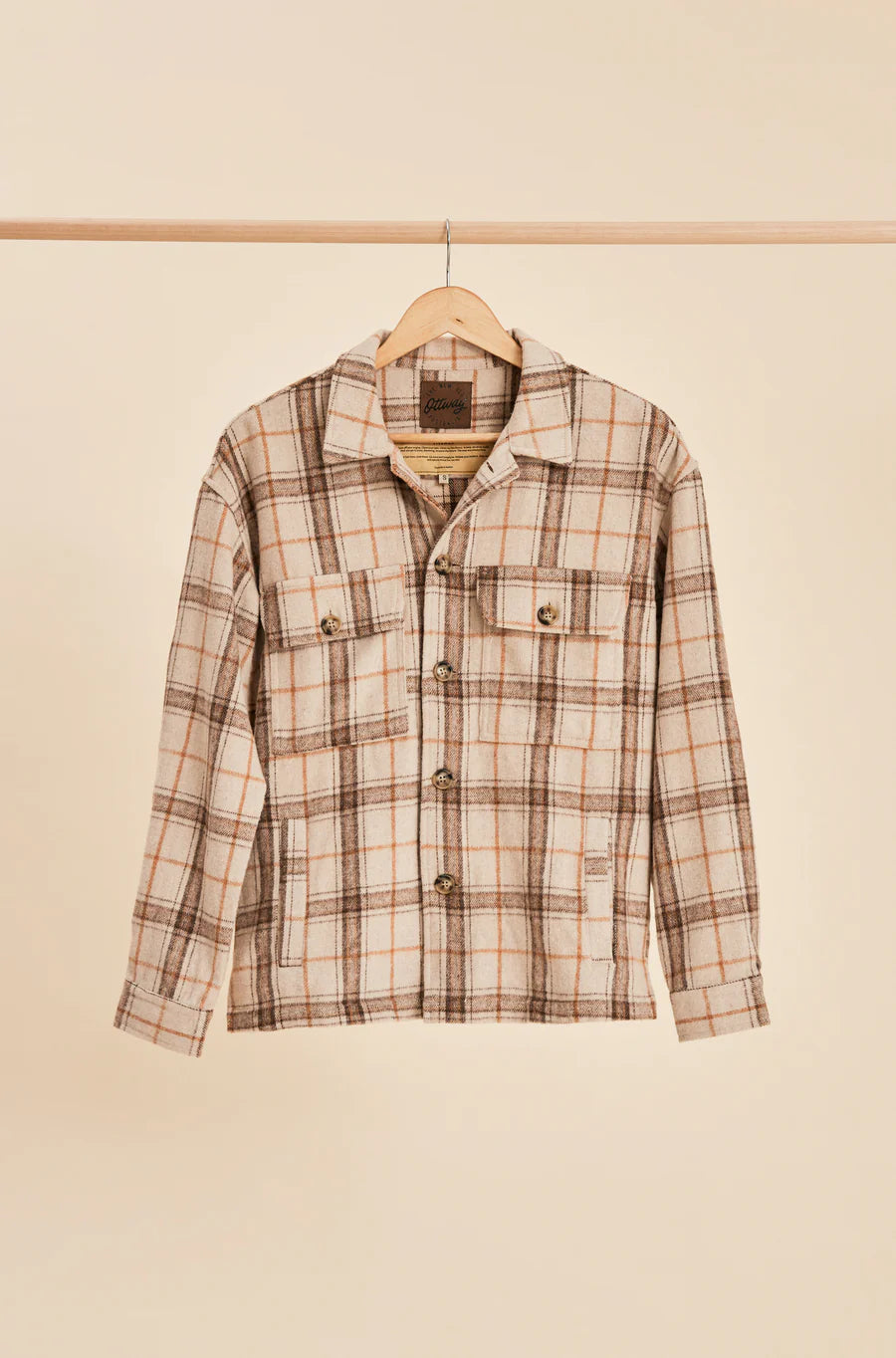Stedman Flannel Shacket  | Unisex