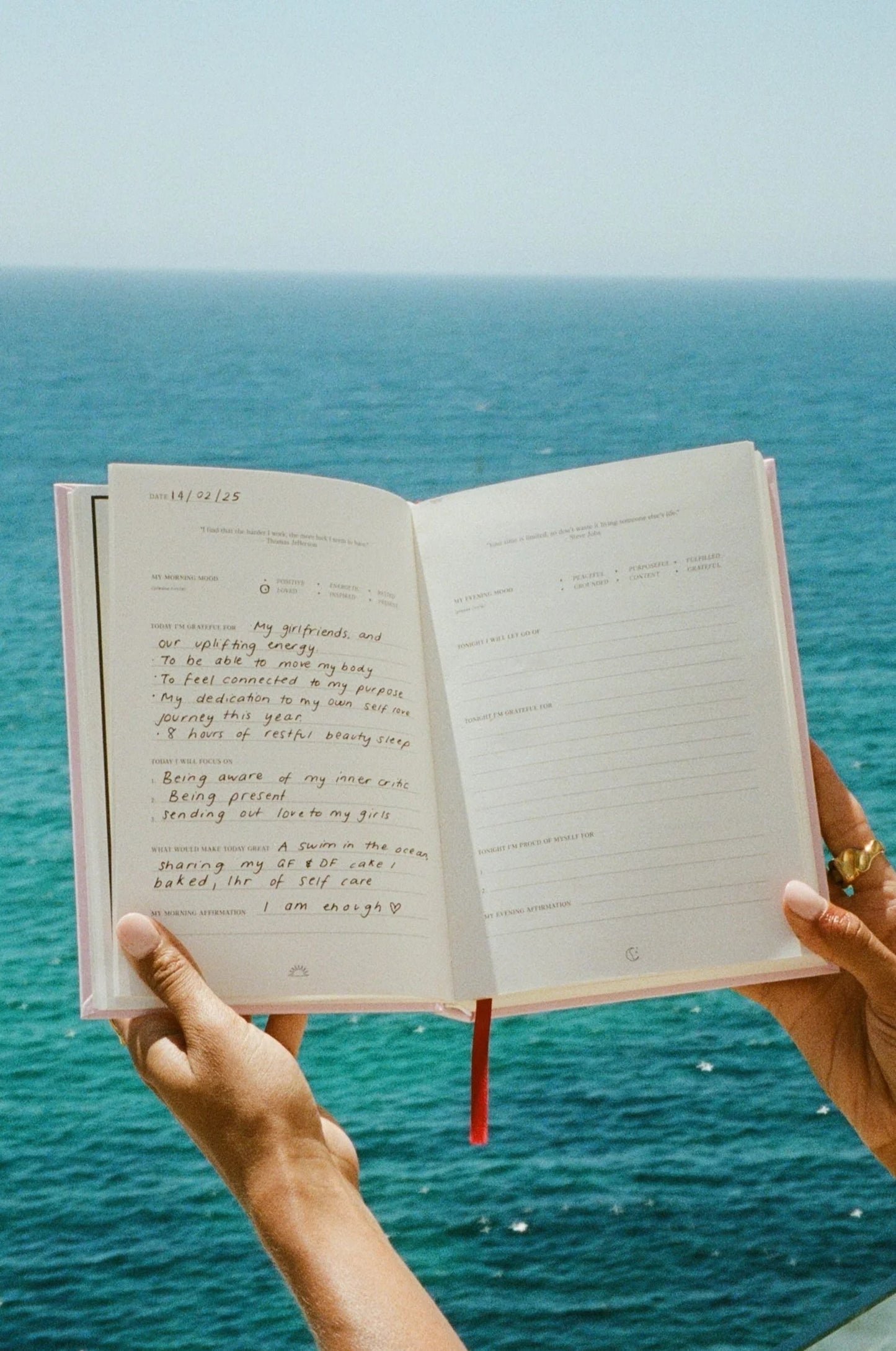 Selfdom Gratitude Journal - Pink