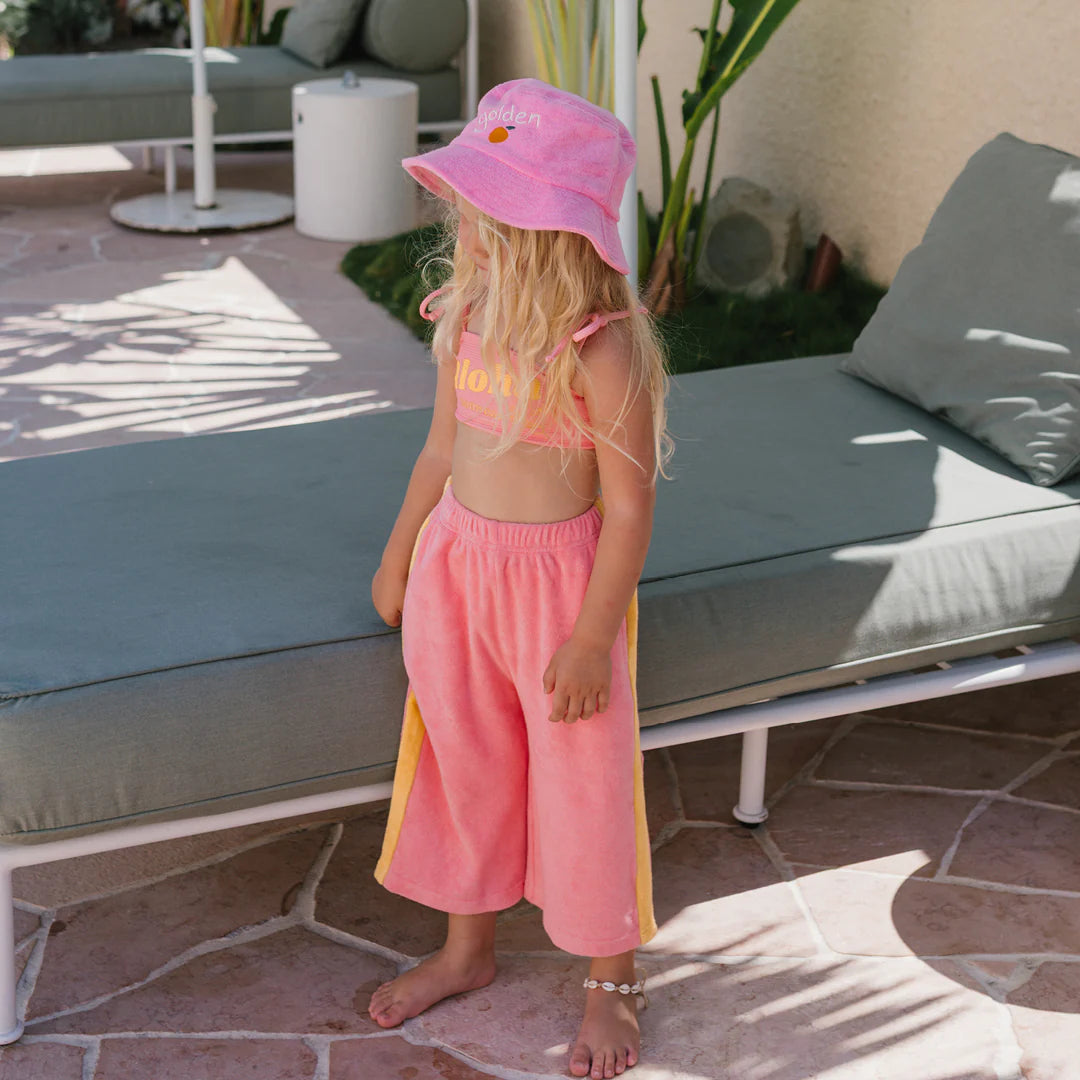 Ciao Tutti Relaxed Pants | Pink Icing/Golden Cream