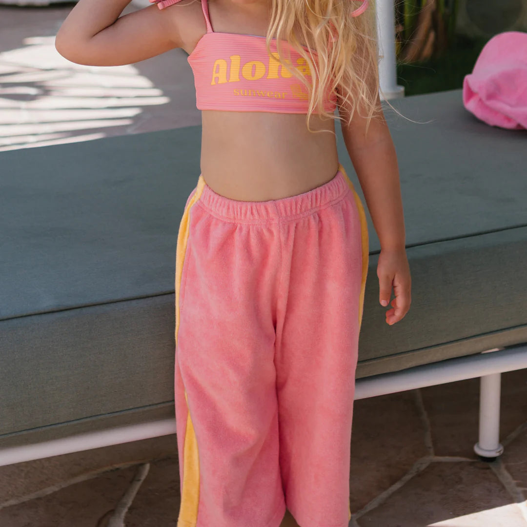 Ciao Tutti Relaxed Pants | Pink Icing/Golden Cream