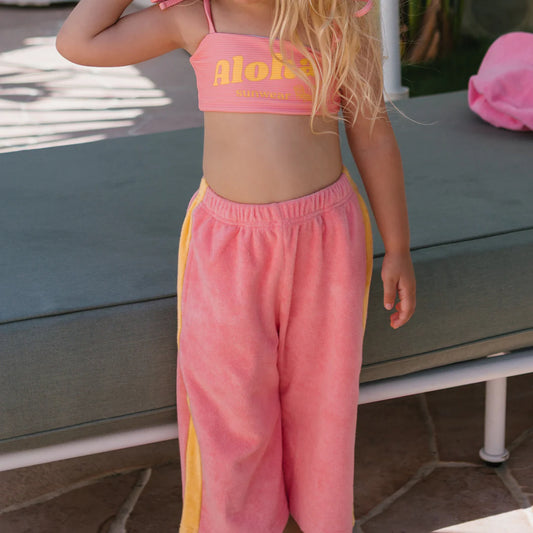 Ciao Tutti Relaxed Pants | Pink Icing/Golden Cream
