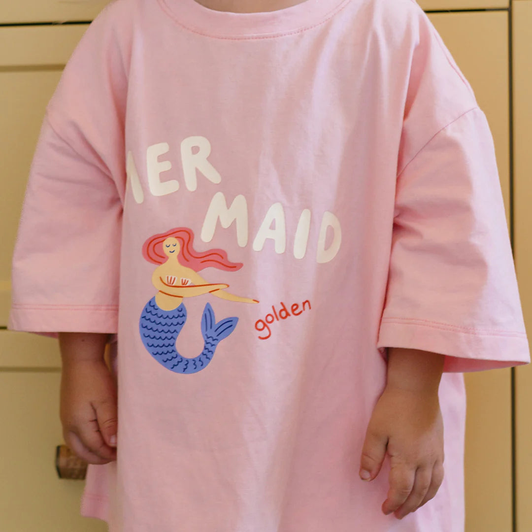 Mermaid Mid Sleeve Tee