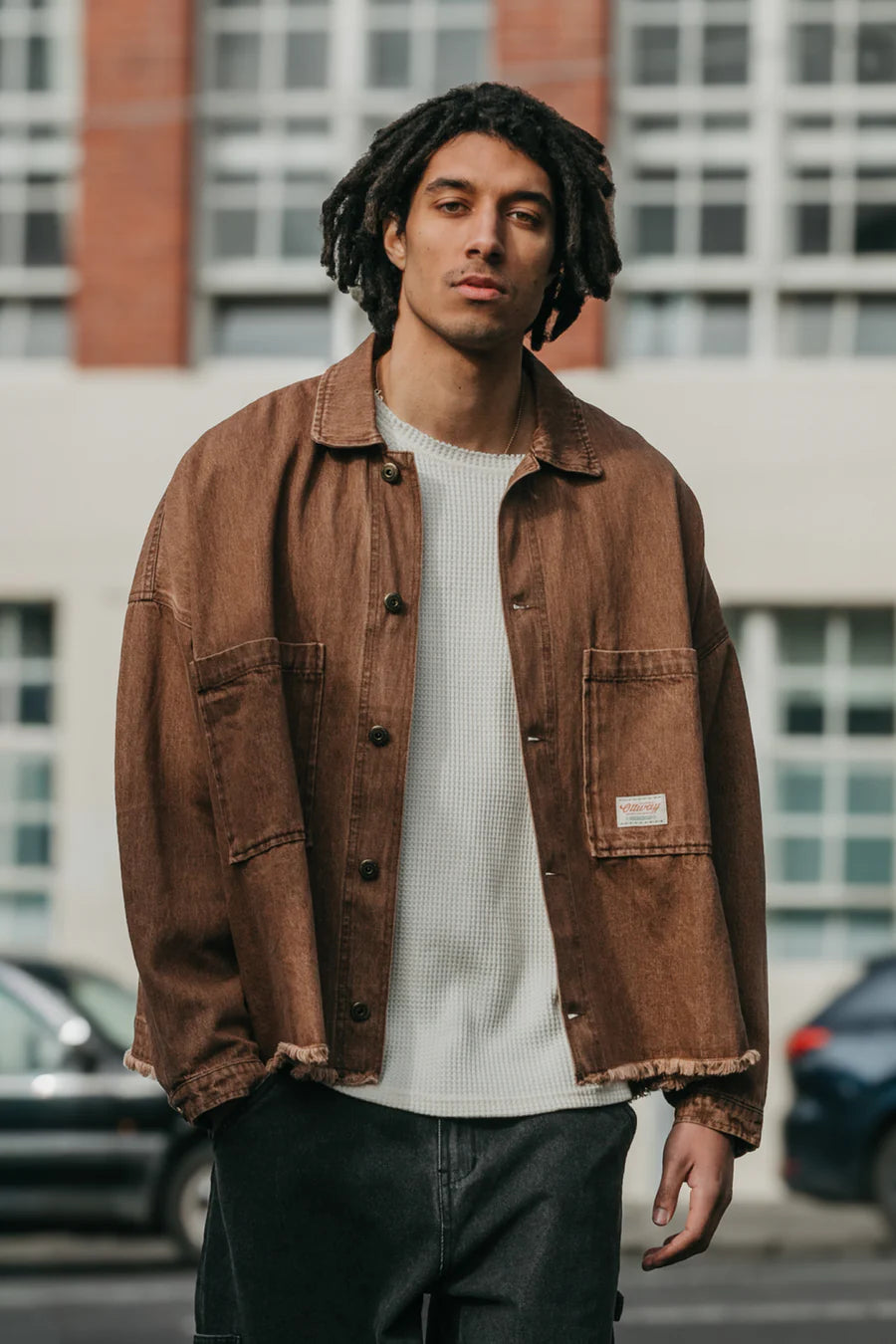 Weston Dark Brown Denim Jacket  | Unisex
